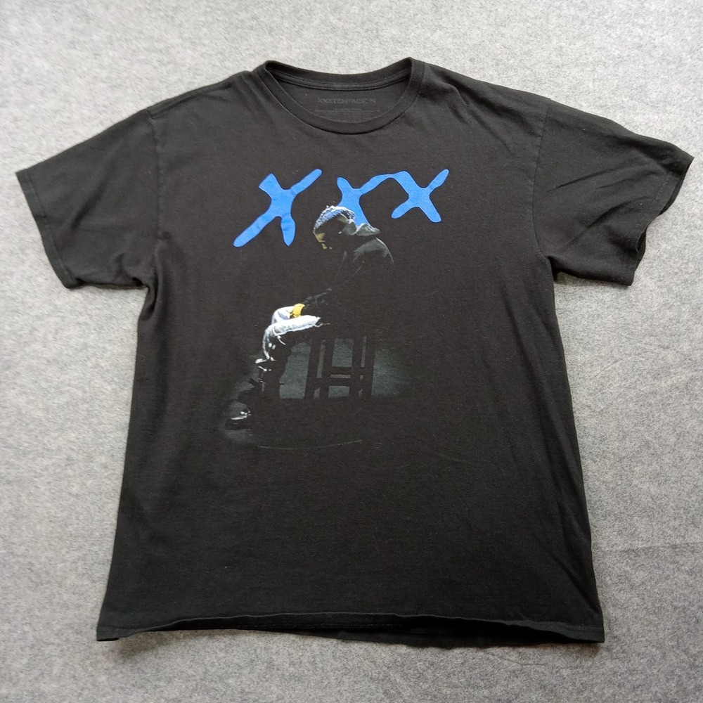 XXXTentacion Shirt Mens Large Rap Hip Hop Graphic Tee Music Tour Merch Concert